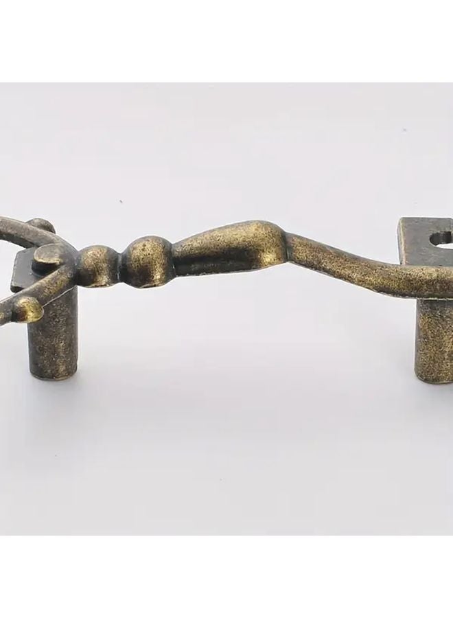 Bronze Key Shaped Cabinet Door Handles 6 Pieces Decorative Pulls For Wardrobes Drawers - Image 3